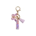 thumbnail image 2 of Llavero Alfabeto inglés Llavero Llavero con colgante de mariposa Regalo creativo para llavero Mochila Bolso Decoración Llavero de moda lindo , Hugo  Encanto llavero, 2 of 10