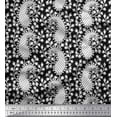 thumbnail image 1 of Soimoi Silk Fabric Floral & Paisley Block Fabric Prints by Yard 42 Inch Wide, 1 of 3