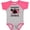 Heather and Hot Pink, variant on Inktastic Valentine's Day Grandpa's Lovebug Boys or Girls Baby Bodysuit