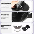thumbnail image 6 of Lightweight Motorcycle Half Helmet for Adults DOT Approved 620g ABS Skull Cap Quick Release Buckle Retractable Visor Cooling Liner Cruiser Scooter, 6 of 6