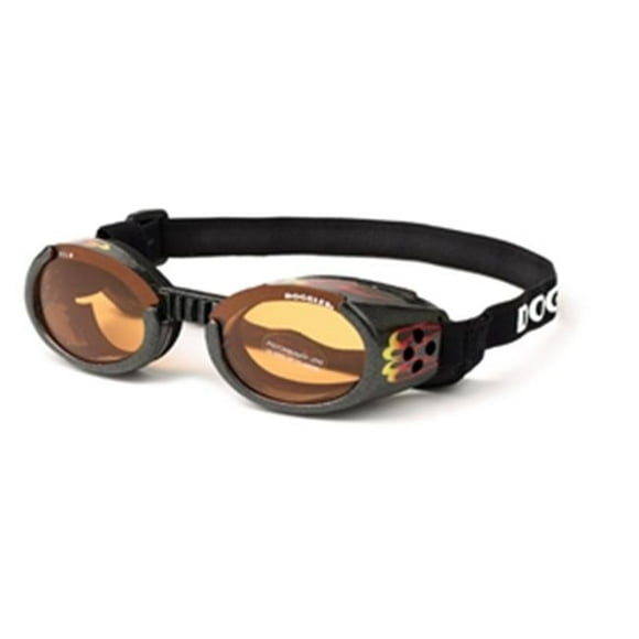 Cadre de Flammes de Course Grande Taille avec Lentille Orange