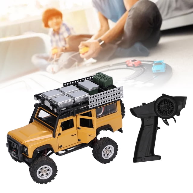 Control Remoto Vehículo Fuera De La Carretera, Chasis Múltiple De Enlace 1:28 Juguetes Para El Automóvil Trepador F050 Motor De Engranaje Cepillado Para Uso Interior