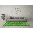 thumbnail image 3 of Ahgly Company Indoor Square Abstract Green Modern Area Rugs, 8' Square, 3 of 4