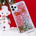 thumbnail image 2 of Liquid Christmas Case for iPhone 14 Pro Max,Cute Christmas Tree Santa Elk Flowing Floating Moving Glitter Bling Sparkle Clear Shockproof Women Girls Case for iPhone 14 Pro Max 6.7 Inch (Gold), 2 of 4