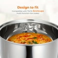 thumbnail image 2 of LOVEVER Inner Pot Compatible with Zojirushi NS-TSC10 Rice Multi-cooker (5.5 Cups) 101.44oz Inner Bowl Replacement Inner Po, 2 of 5