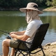 thumbnail image 4 of Tong Chapeau de Soleil Détachable pour le Visage Chapeau de Soleil pour le Cou Chapeau d'Extérieur Léger et Respirant Chapeau de Soleil Convenant à la Randonnée, 4 of 6