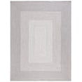 thumbnail image 2 of SAFAVIEH Braided Evangeline Bordered Machine Washable Reversible Area Rug, Grey, 9' x 12', 2 of 13