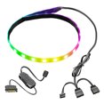 thumbnail image 1 of CM-LS40 5V Argb 4pin PC Case Barra SATA 3PIN LAMPS+Controlador, 1 of 9
