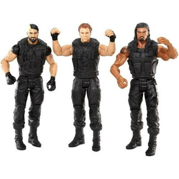 wwe action figures the shield 3 pack