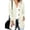 Beige, variant on Womens Button Down Cardigan Sweaters Solid Color Button Long Cardigan Top Open Front Long Sleeve Lightweight Knit Outwear Coats
