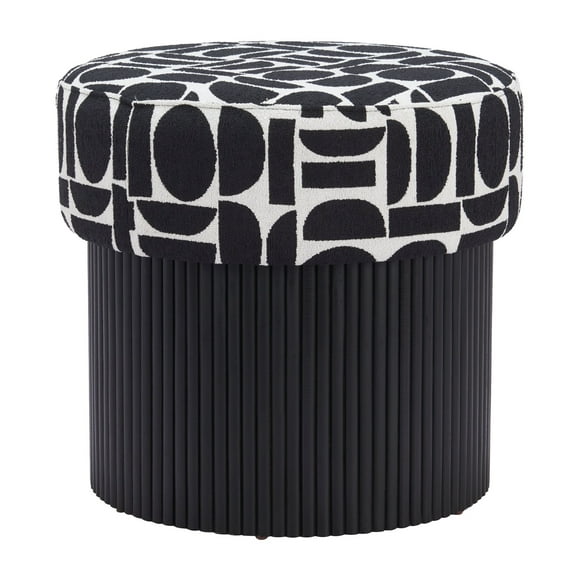 Ottoman Boto Negro - Kessa Muebles