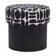 thumbnail image 1 of Ottoman Boto Negro - Kessa Muebles, 1 of 5