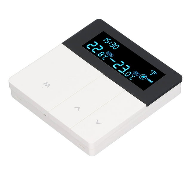3A Smart Thermostat LCD Display, Programming Function, Precise Temperature Control, Wide Application for Home Shopping Mallwith Durable Programmable Thermostats