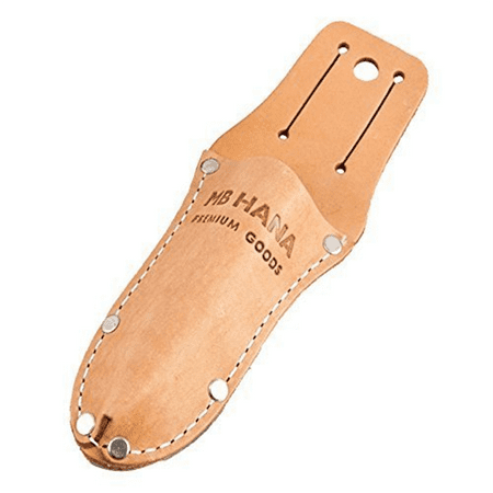 Leather Sheath Tool Holster Belt Holder for Pliers Pruning Shears Scissors or Garden Knife