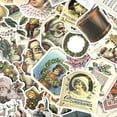 thumbnail image 4 of Wrapables Waterproof Christmas Vinyl Stickers for Water Bottles, Laptop, Phones, Skateboards, Decals for Teens, 86pcs Vintage Xmas, 4 of 6