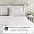 thumbnail image 2 of Honeycomb Waffle Garment Washed 3-Piece Cotton Quilt Set, King, Light Grey, 2 of 7