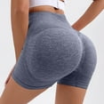 thumbnail image 2 of Npasoilc Yoga Biker Shorts For Women Workout Shorts Seamless Butt Lifting Gym Athletic Shorts Women'S Solid Color Hip Lift Fitness High Waist Stretch Exercise Yoga Pants, 2 of 3