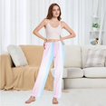 thumbnail image 6 of FORMRS Women's Pajama Pants with Pockets Soft Comfy Loungewear Sleep Bottom, Sizes S-2XL, Light Blue Stripes, 6 of 8