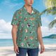 thumbnail image 3 of Balery Veterinary Clinics Camisas hawaianas de manga corta para hombre, camisas playeras de corte holgado, camisas de vacaciones con botones,XX-Large, 3 of 7