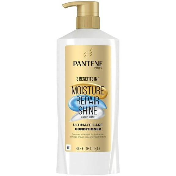 Pantene Pro-V Ultimate Care Moisture   Repair   Shine Conditioner for Damaged Hair and Split Ends (38.2 fl. oz.)