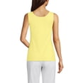 thumbnail image 2 of Lands' End Women's Petite Cotton Tank Top, 2 of 3