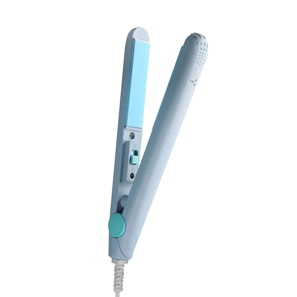 keepw Hair Straightener Temperature Adjustment Tourmaline Ionic Flat Iron Widen Panel Ceramic Heating Plate Salon Styling Tool Blue Walmart