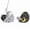 Silver without Mic, variant on CCZ MC04 in Ear Headphones DD+BA Hybrid HiFi Wired Earbuds Gaming Earbuds Wired Earbuds IEM Earphones Stereo Noise Isolating Earphone for Musicians Singers Audiophiles (Without Mic)