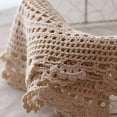 thumbnail image 5 of Heldig Phantomon Lace Doilies Handmade Crochet Placemats Cotton Doilies Cloth Lace, Oval Shape, 10 x 14 inch (Beige)B, 5 of 5