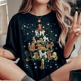 thumbnail image 2 of Poodle Christmas Tree T-Shirt, Funny Dog Lover Gift, Poodle Christmas Lights Shirts, Christmas Shirts for Women Men, 2 of 3