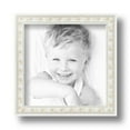 thumbnail image 2 of ArtToFrames 6" x 6" White Square Star Emboss Picture Frame, 6x6 inch White Wood Poster Frame (WOM-5125),  Pack, 2 of 7