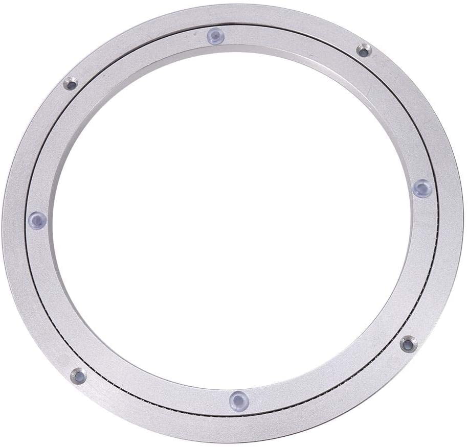Crday Heavy Duty Aluminium Alloy Rotating Round Circular Plate 