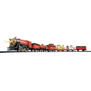 BATTERY OPERATED G-GAUGE CHRISTMAS SET - SANTA EXPRESS, SET INCLUDE 47 PIECES