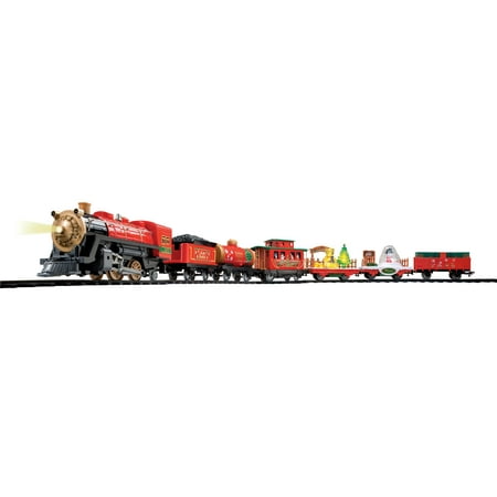 BATTERY OPERATED G-GAUGE CHRISTMAS SET - SANTA EXPRESS, SET INCLUDE 47 PIECES