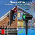 thumbnail image 4 of Christmas Projector Laser Lights Outdoor, Waterproof Landscape Lighting Ornament for Christmas and Holidays- Indoor/Outdoor Laser Light Holiday Decorating, 4 of 5