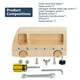 thumbnail image 4 of Tablero De Destornillador Montessori Para Niños Juego De Clasificador De Tornillos Habilidad Básica Juguetes Educativos De Aprendizaje Materiales Montessori De Madera Para Niños Pequeños Juguete Senso Muyoka Hogar, 4 of 7