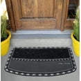 thumbnail image 5 of Ottomanson Easy Clean, Waterproof, Low Profile, Non-Slip Pearl Indoor/Outdoor Rubber Doormat, 18" x 28", Silver, 5 of 8