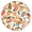 White-402, variant on Round Picnic Table Cloth 100% Waterproof & Oil Proof, Elastic Fitted Table Cover for 36"-44" Round Tables, for Dining, Camping, Outdoor