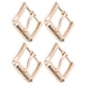 thumbnail image 3 of Hebillas De Cinturones De Metal, Hebilla De Barra Central Cuadrada De 4 Piezas, Hebilla De Pasador, Hebilla De Una Sola Punta Para Cortavientos Y Bolsa De Zapatos, Diámetro, 3 of 7