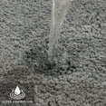 thumbnail image 5 of GYTF Super Soft Shaggy Bathroom Rugs, Absorbent Thick Non Slip Microfiber Bath Rugs, Quick Dry Machine Washable Bath Mat for Bathroom Floor, Bathtub and Shower,20"x32",Gray, 5 of 9