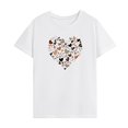 thumbnail image 1 of Camiseta para mujer jinwen cuello redondo suave ligera manga corta XL, 1 of 7
