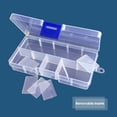 thumbnail image 3 of Soumake Jewelry Organizer Box Transparent Visible Lightweight Easy to Clean Jewelry Storage Box for Girl, 3 of 8