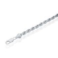 thumbnail image 2 of Diamond-Cut 5mm Sterling Silver Solid Rope Chain, 2 of 5