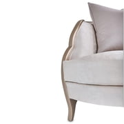 Malibu Crest 100W Sofa - Cloud White/Chardonnay