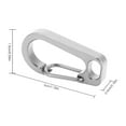 thumbnail image 1 of Carabinador de Bloqueo, Deportes de Gran Altitud Ultra Resistentes Alojamiento de Roca Trepadora, Descenso de Arroyos para Hamacas al Aire Libre, 1 of 7