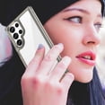 thumbnail image 4 of Case for Galaxy S24 Ultra,Transparent TPU+PC Acrylic Protective Military Grade  Heavy Duty Protection Phone Case for Samsung Galaxy S24 Ultra 5G,6.8 inch 2024 (Gray), 4 of 16