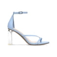 thumbnail image 2 of Bar III Womens Blakke Faux Leather Dressy Dress Sandals, 2 of 3