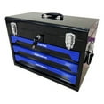 thumbnail image 5 of 3 Drawers Tool Box with Mechanic Tool Set, Heavy Duty Metal Organizer Case with Key Locking and Pull Handle, Household Hand Tool Kit with Socket Wrench Sets for Handyman, Homeowner, 5 of 9