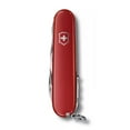thumbnail image 3 of Victorinox Huntsman Swiss Army Knife, 15 Function Swiss Made Pocket Knife with Large Blade, Wood Saw and Scissors - Red, Boxed, 3 of 7