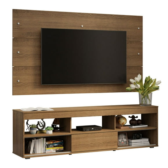 Mueble Mesa Para Tv Rack Madesa Orlando y Panel Hasta 65