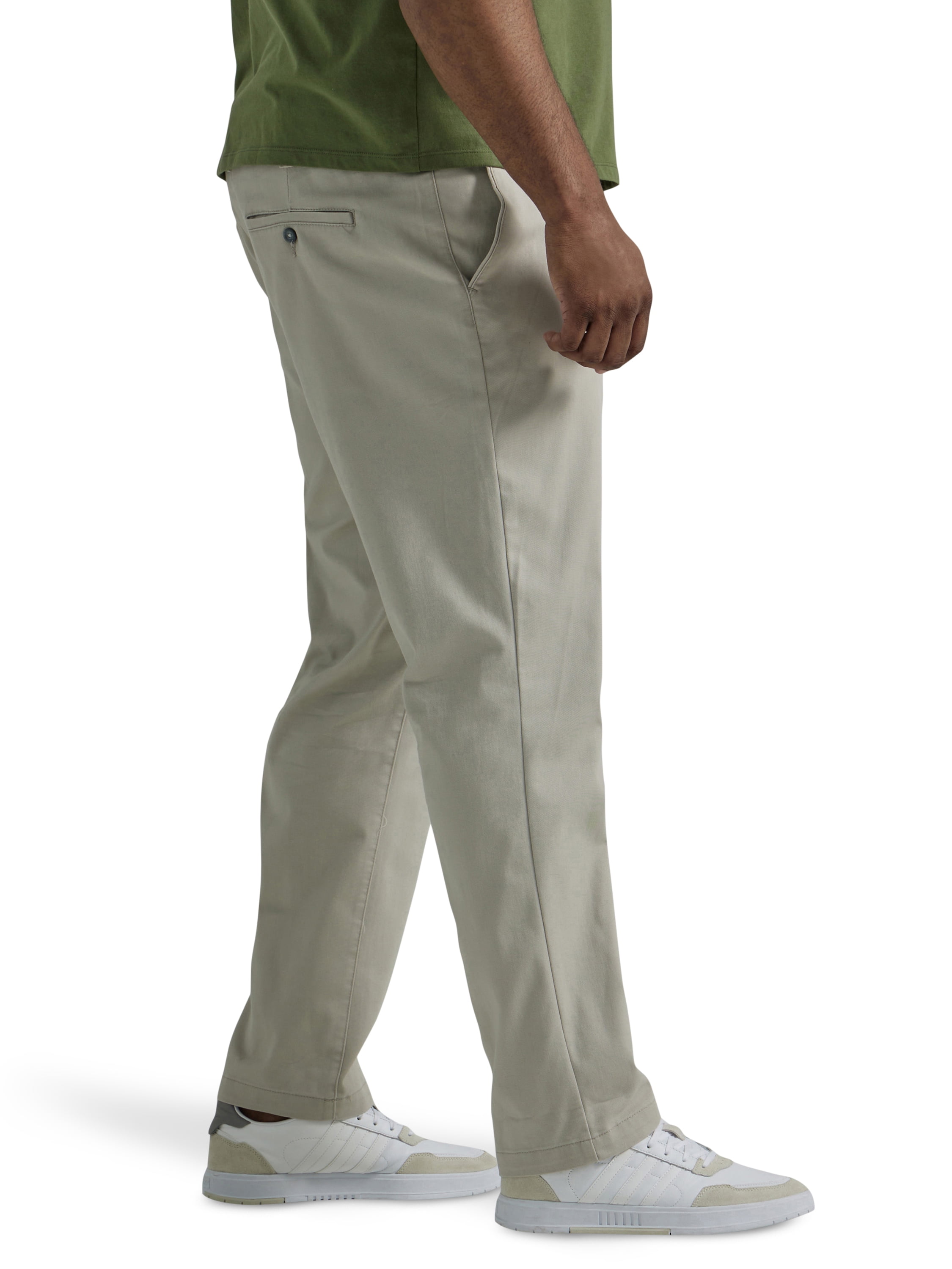 Lee® Big Men's Extreme Motion Relaxed Fit Flat Front Pant with Flex Waistband